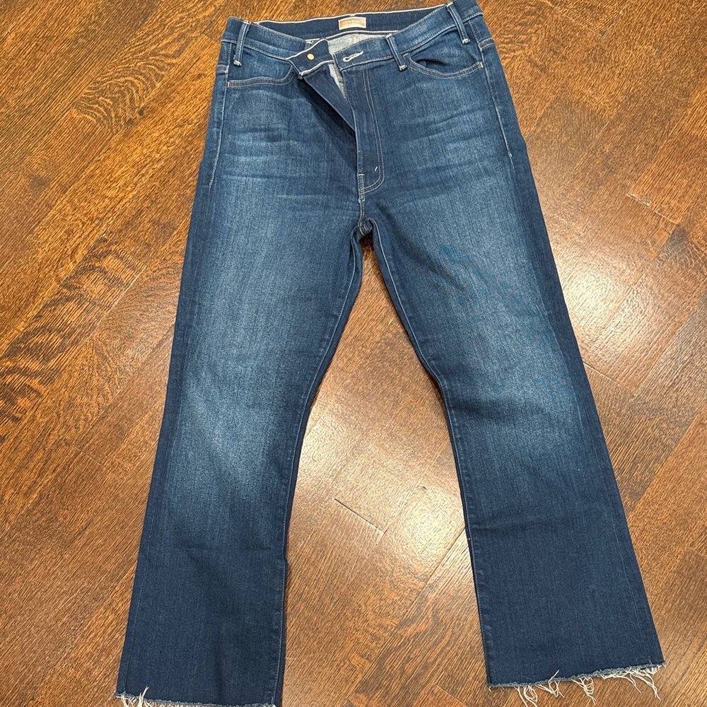 MOTHER Dark Blue Denim Jeans